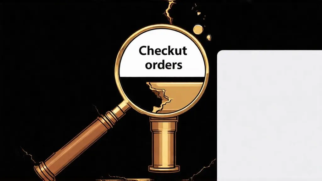 Ilustración editorial: Pedidos que se pierden en el checkout de PrestaShop: cómo encontrar el error
