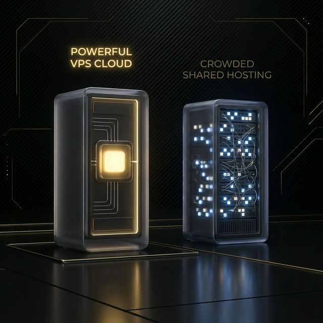 VPS vs Hosting Compartido: ¿Tu servidor te está frenando?