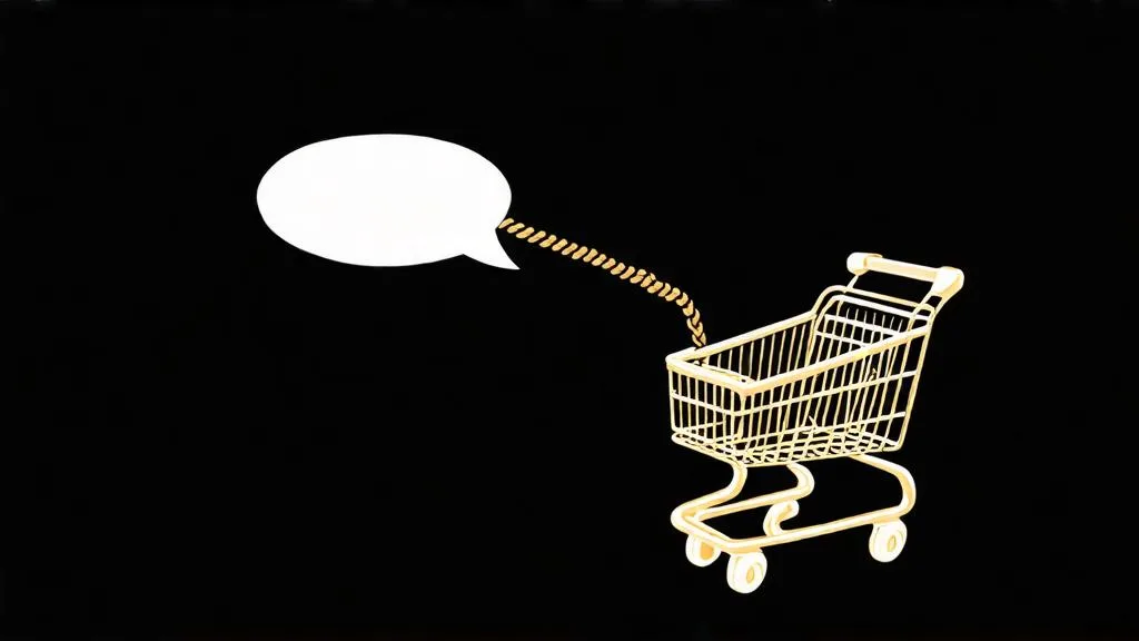 Ilustración editorial: Recuperar carritos por WhatsApp: lo que la ley permite y lo que funciona